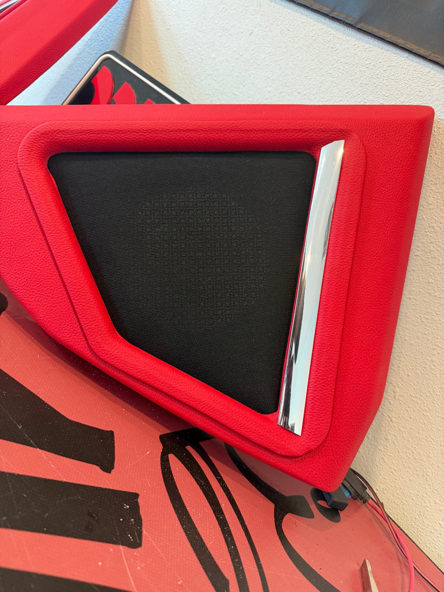 67–72 C10 Custom Kick Panels – Redrum Red (In Stock)